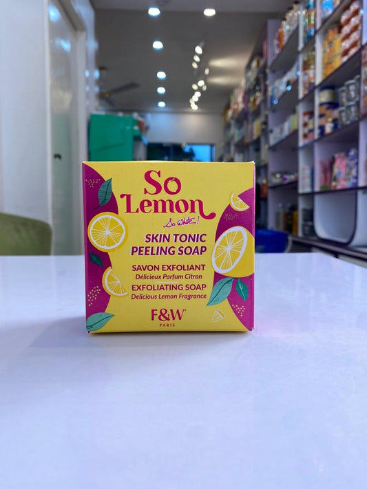 Fair and White So Lemon Peeling Soap