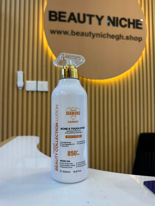 Smooth Diamond Acne and Tough Spot Carrot Lotion