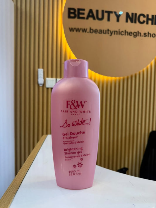 Fair and white So white shower gel