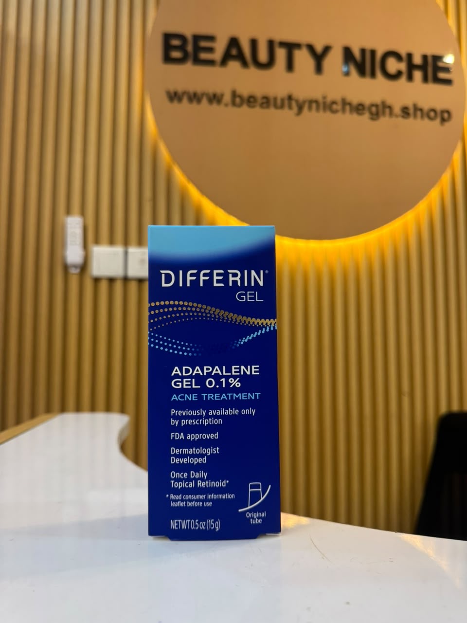 Differin Gel Adapalene 0.1% Acne Treatment