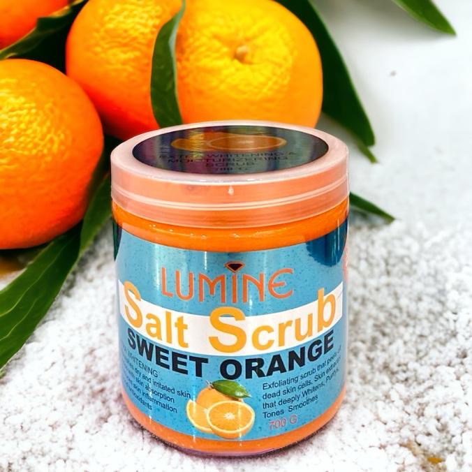 Lumine Sweet Orange Salt Scrub