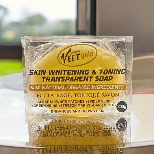 Skin Whitening and Toning Transparent Soap