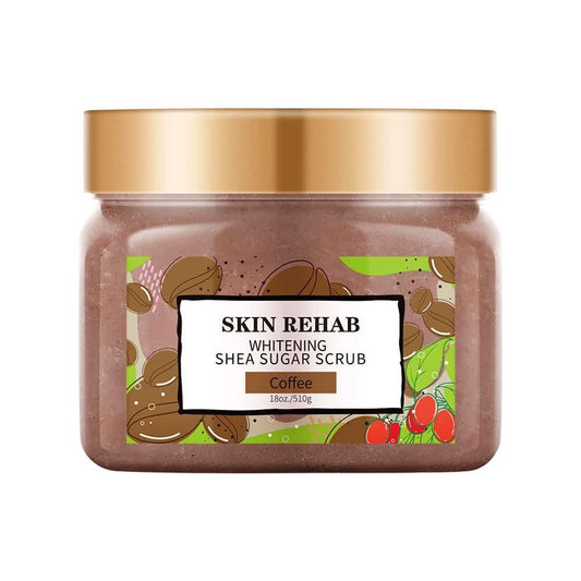 Skin Rehab Whitening Shea Sugar Scrub Coffee