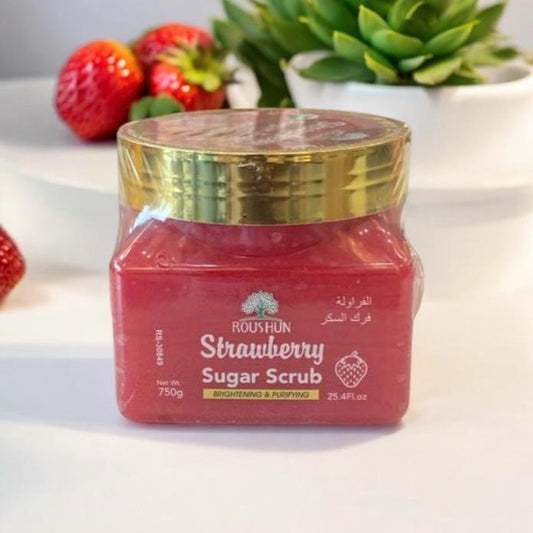 Roushun Strawberry Sugar Scrub