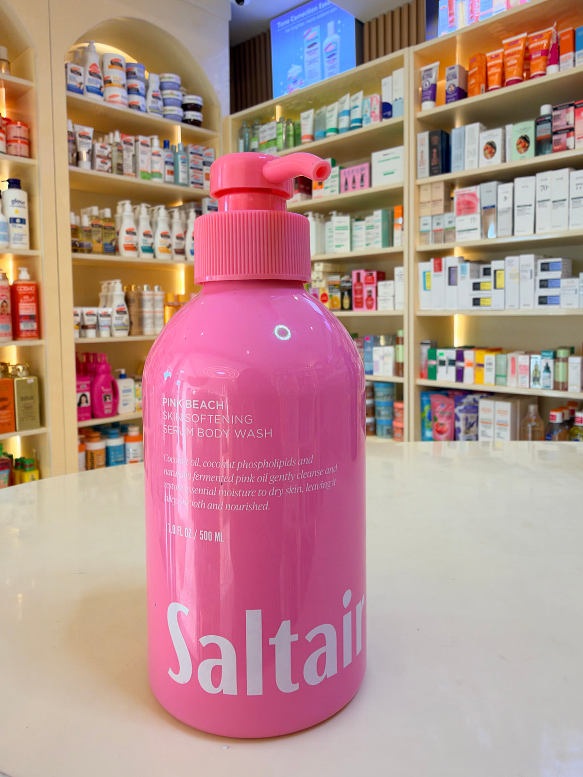 Saltair Pink Beach Skin Softening Serum Body Wash