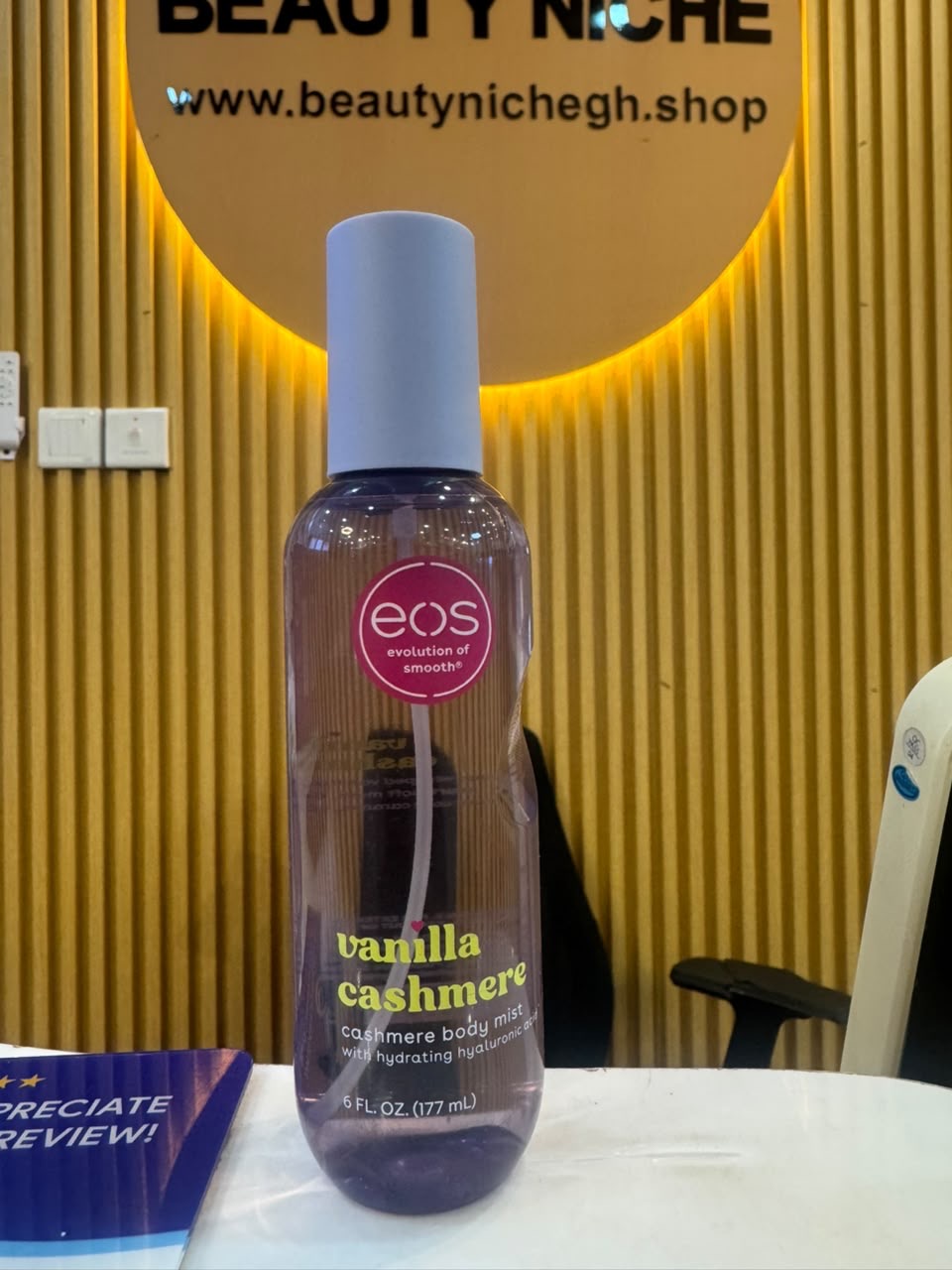 EOS Vanilla Cashmere Body Mist