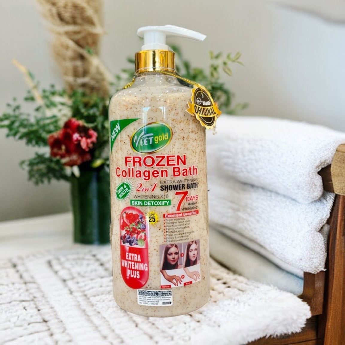 Veetgold Frozen Collagen bath wash