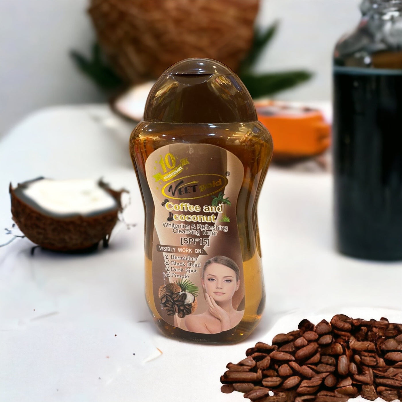 Veetgold Coffee and Coconut Toner