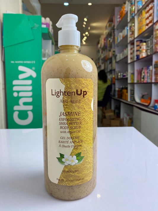 LightenUp Anti-aging Jasmine Exfoliating Body Wash