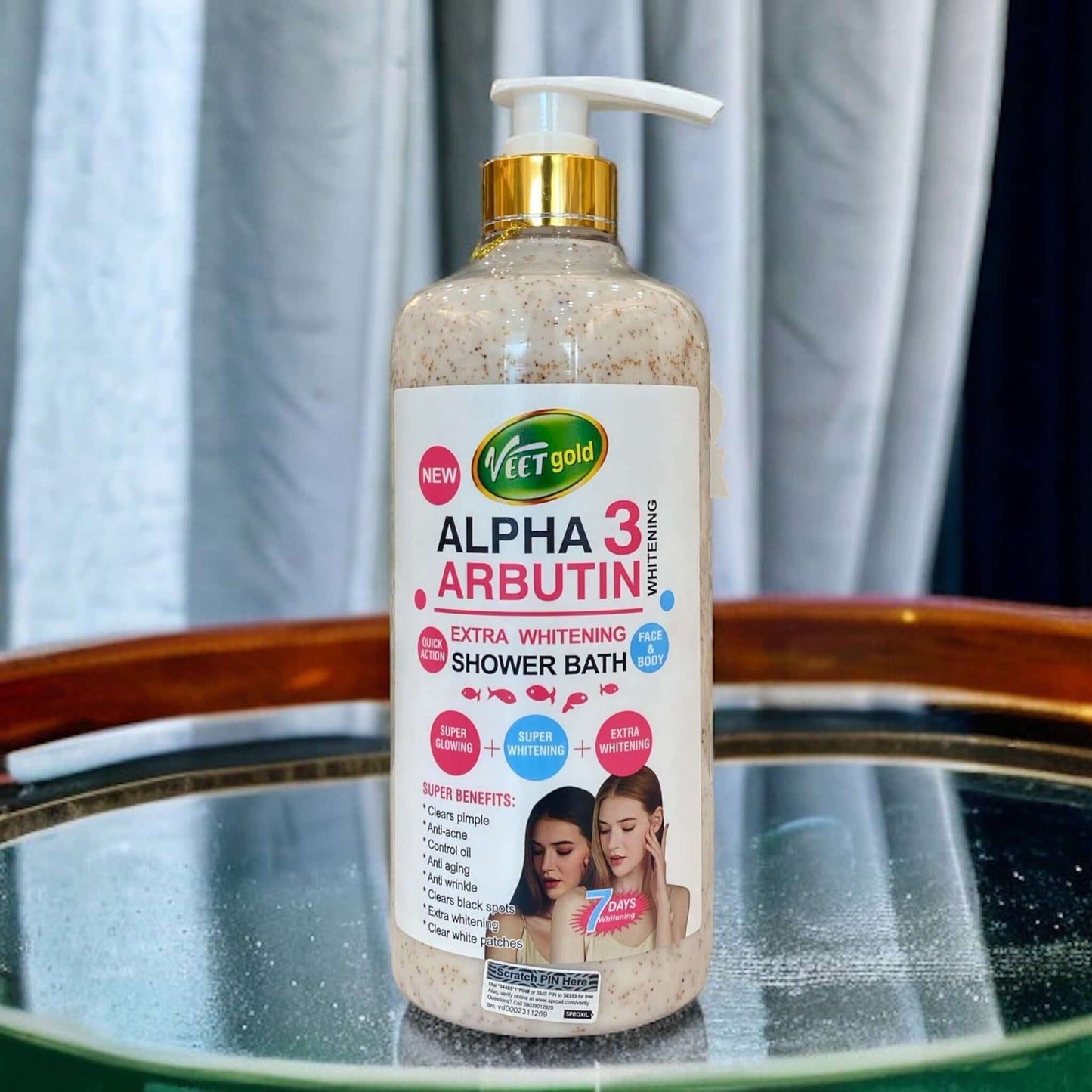 Veetgold Alpha Arbutin Shower Gel