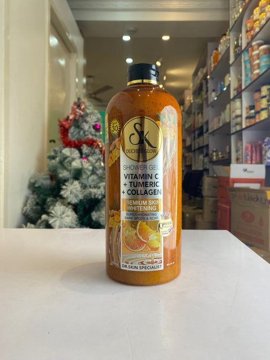 SK Duchess Glow Duschgel mit Vitamin C, Kollagen und Kurkuma