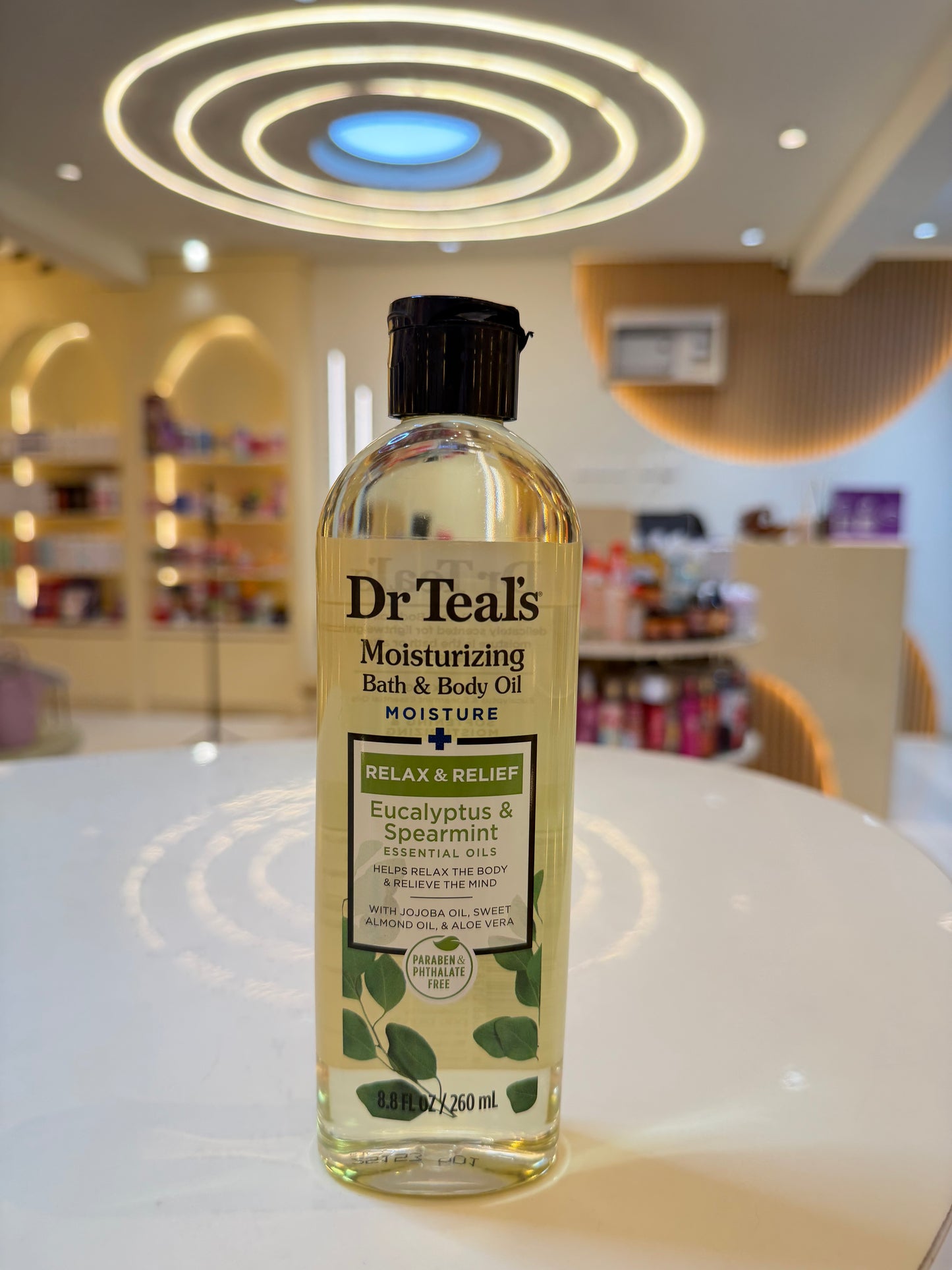 Dr Teal’s® Moisturizing Bath & Body Oil – Eucalyptus & Spearmint