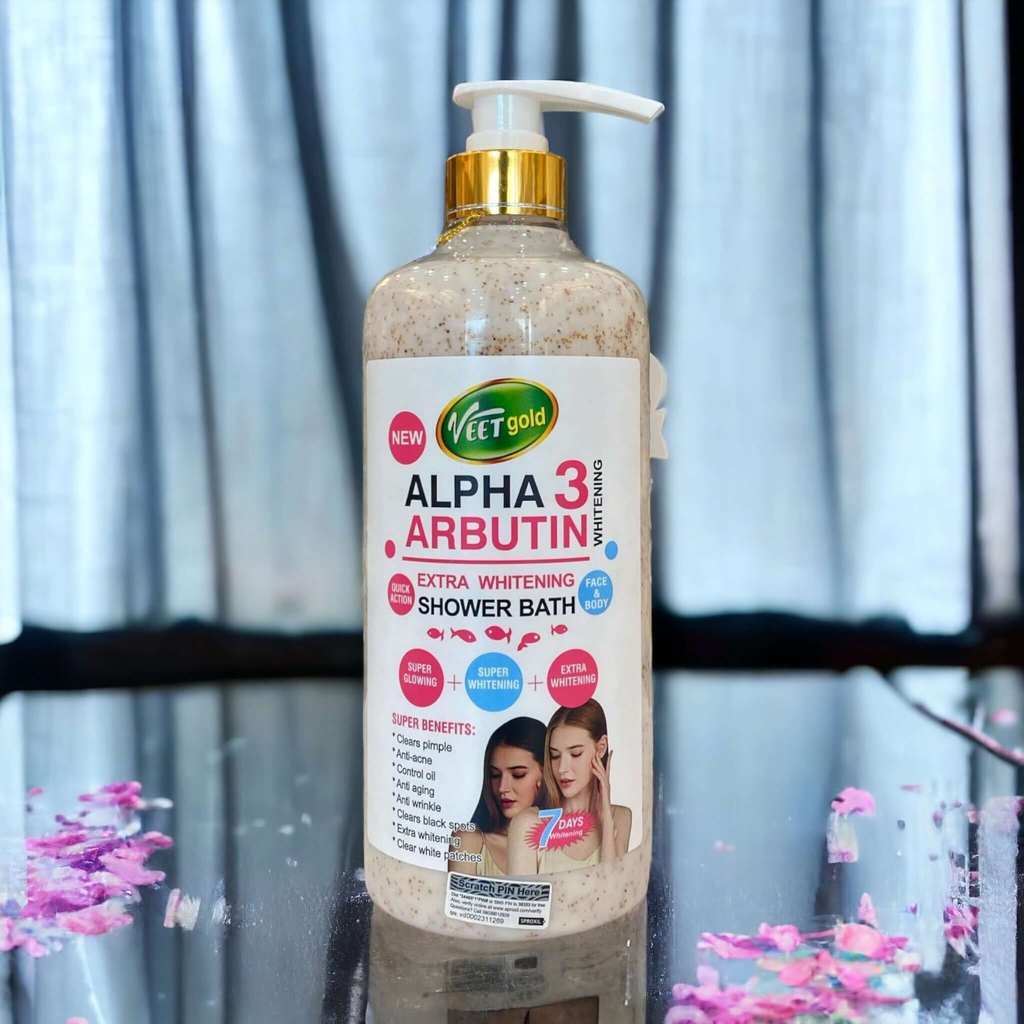 Veetgold Alpha Arbutin Shower Gel