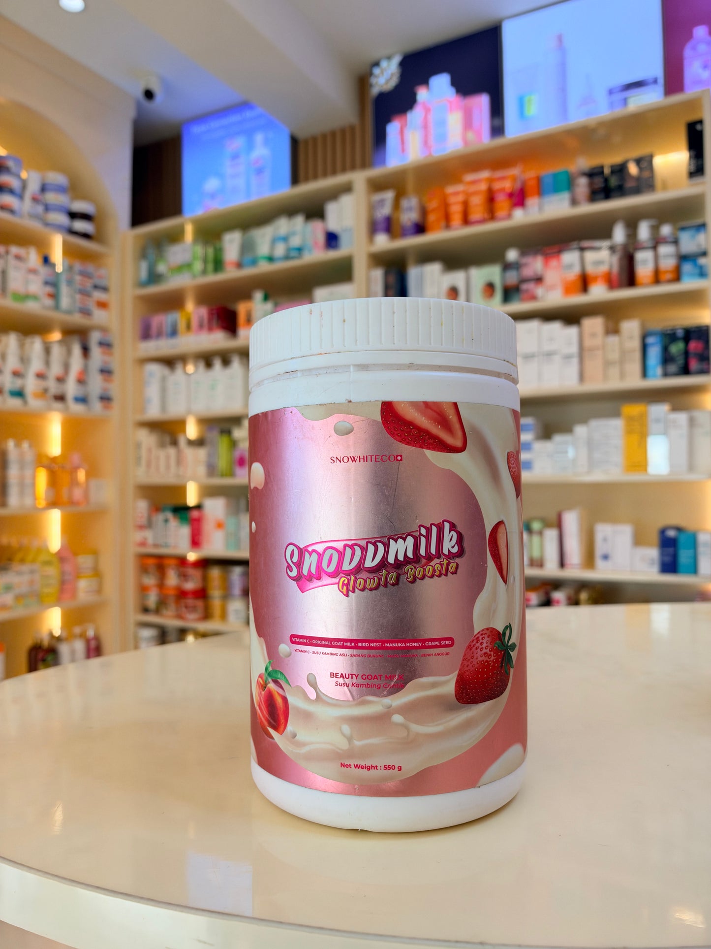 Snowhite Snowmilk Glowta Booster Beauty Goat Milk