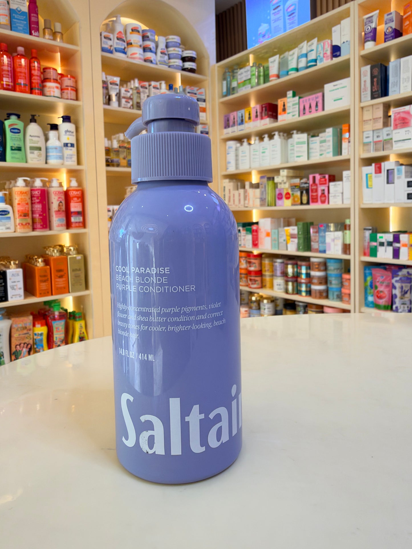 Saltair Cool Paradise Beach Blonde Purple Conditioner