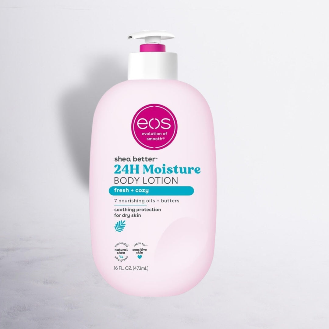 EOS Shea Better™ 24H Moisture Body Lotion – Fresh + Cozy