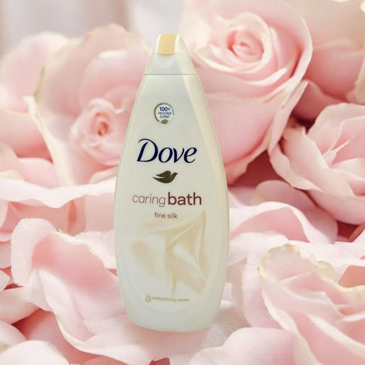 Dove Caring Bath Fine Silk Shower Gel