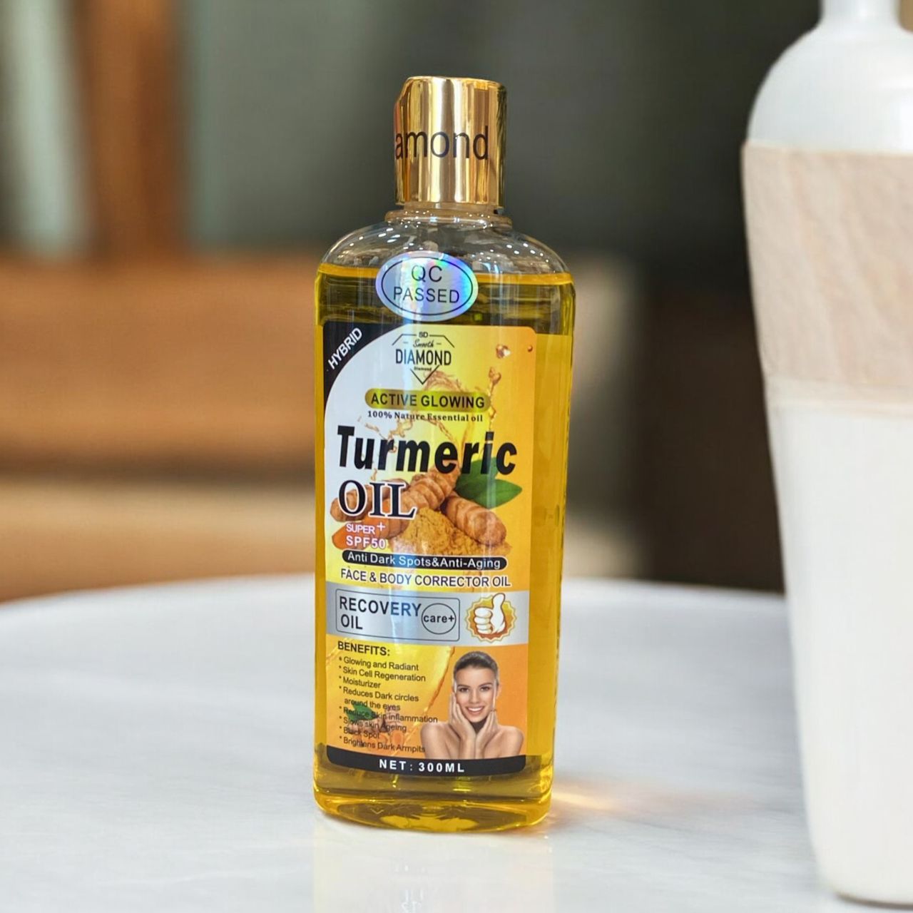 Smooth Diamond Turmeric Oil