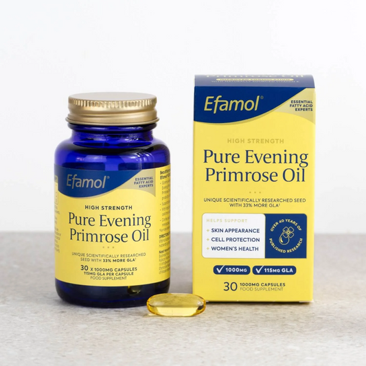 Efamol Pure Evening Primrose Oil – High Strength (1000mg, 30 Capsules)