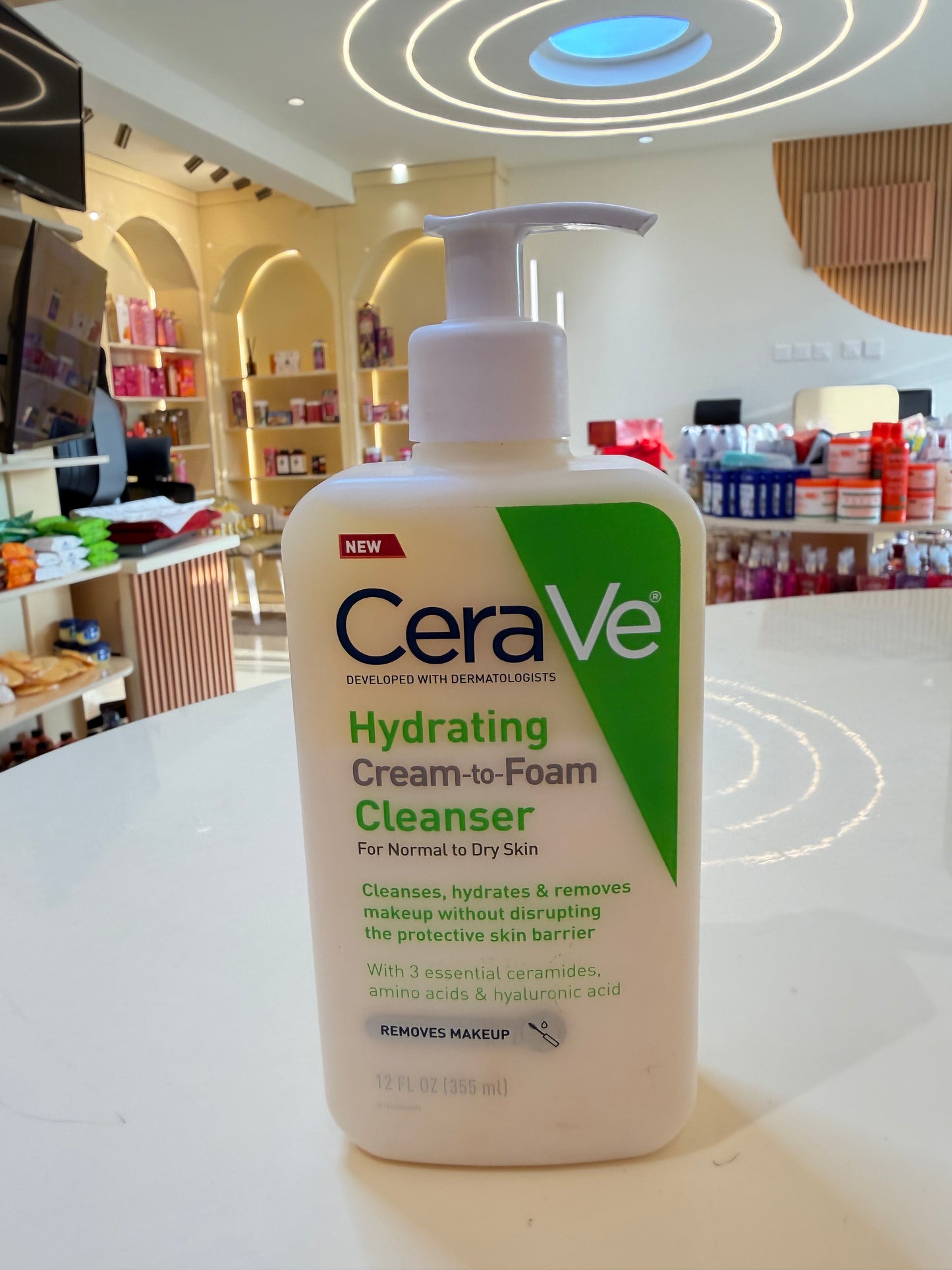 CeraVe® Hydrating Cream-to-Foam Cleanser