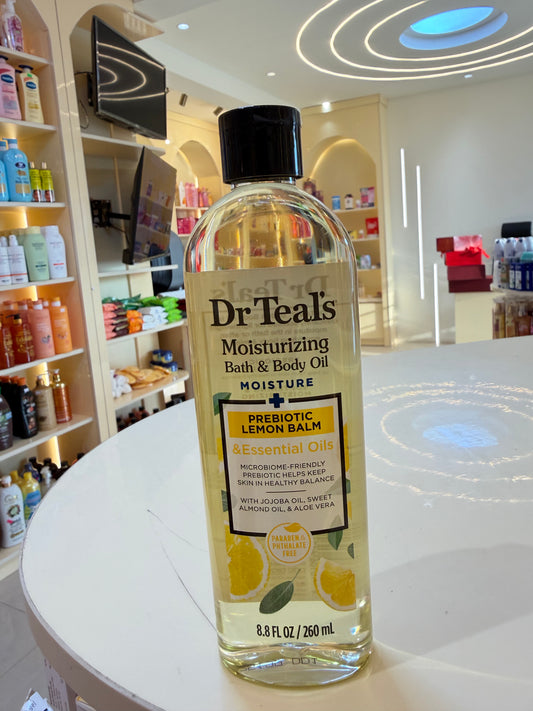 Dr Teal’s® Moisturizing Bath & Body Oil – Prebiotic Lemon Balm