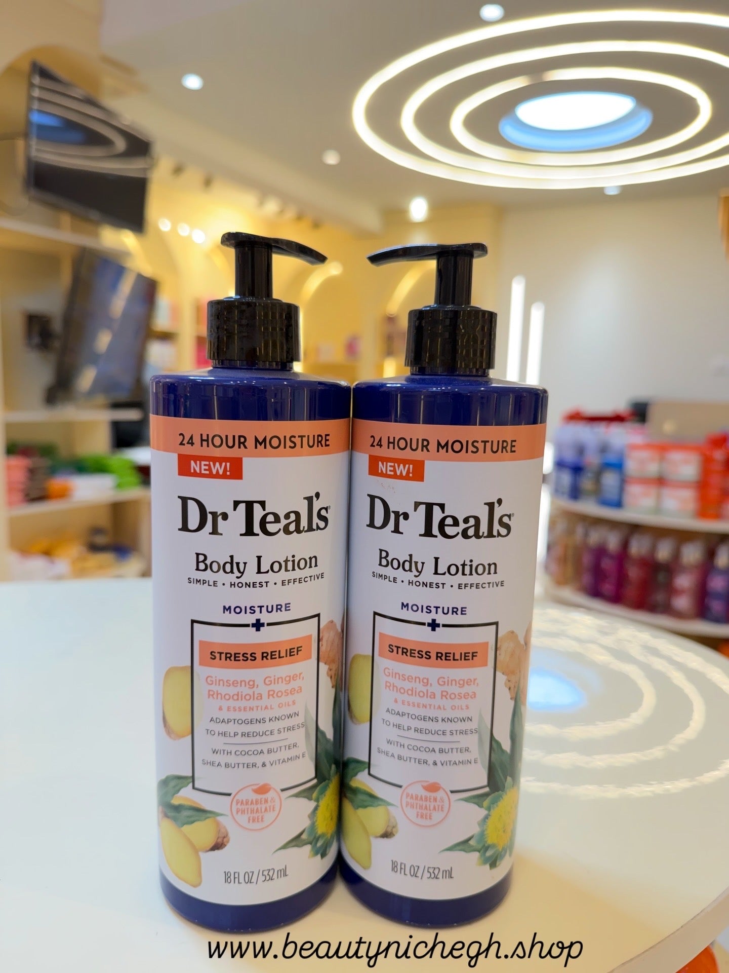 Dr Teal’s 24-Hour Moisture Stress Relief Body Lotion