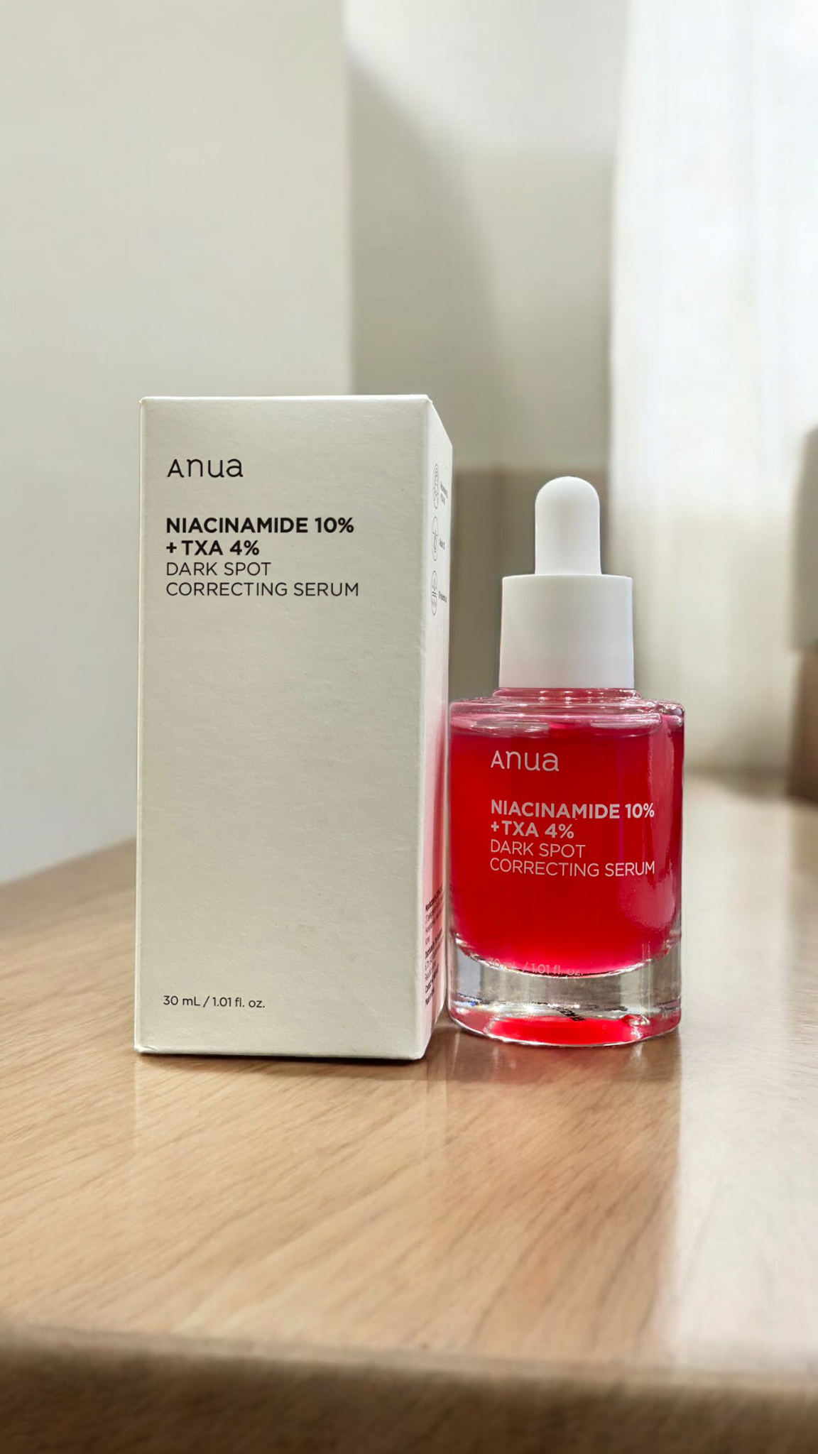 Anua Niacinamide 10% + TXA 4% Dark Spots correcting serum