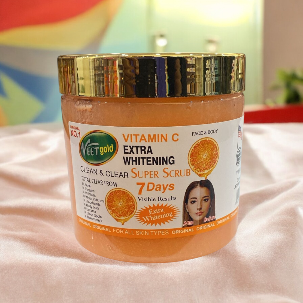 Veetgold Vitamin C Scrub