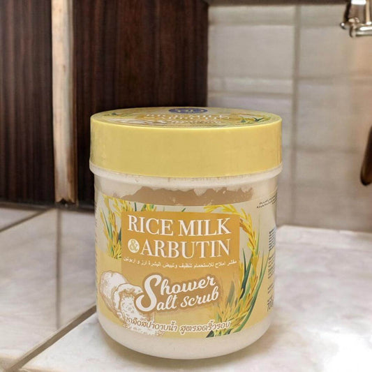 R&D Rice & Milk Arbutin Shower Salt Scrub