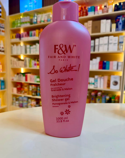 Fair and white So white shower gel
