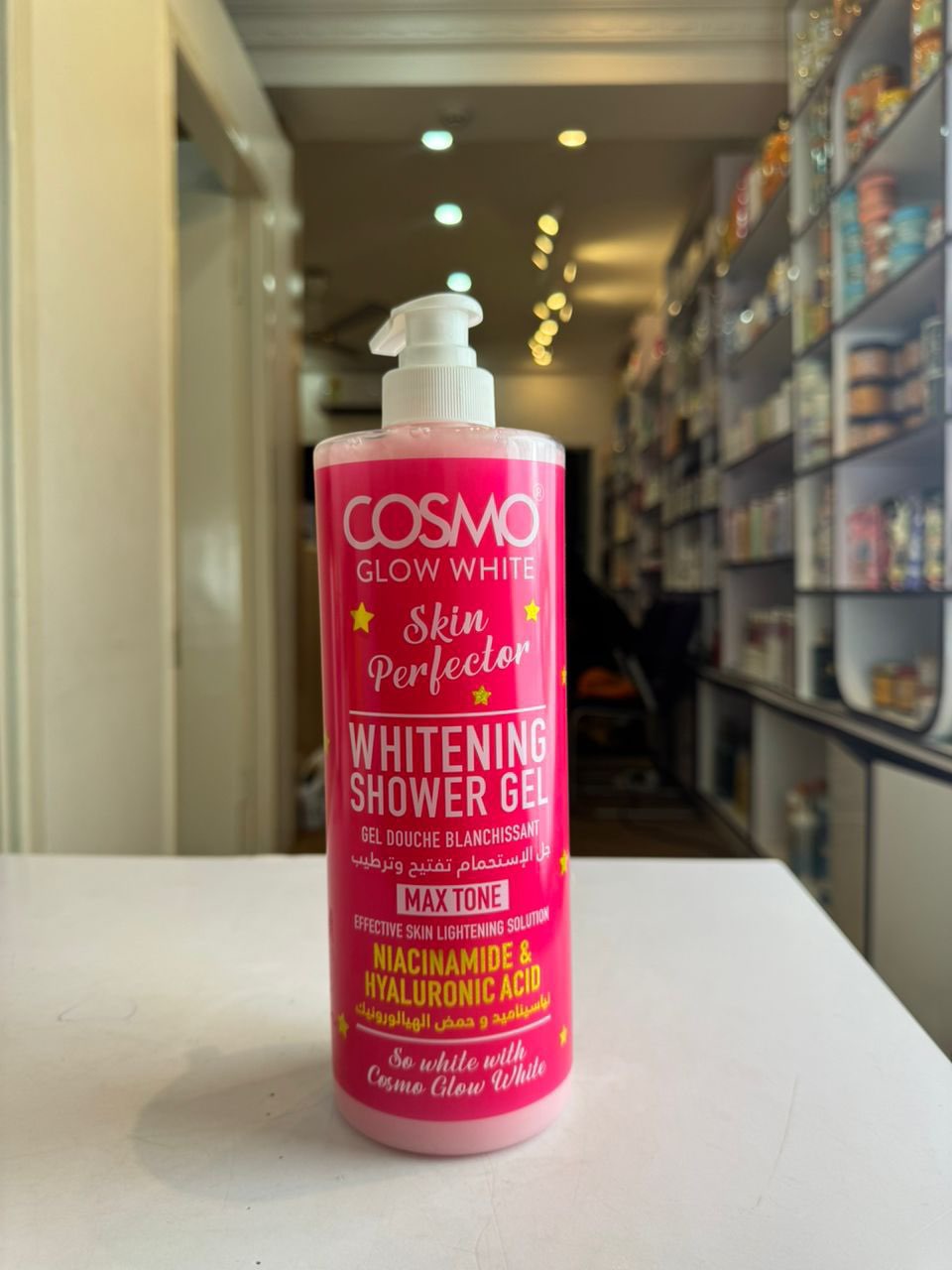 Cosmo Glow White Skin Perfector Whitening Shower gel