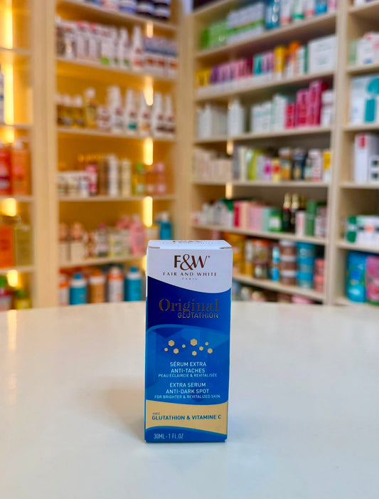fair and white original glutathione extra maxi tone & Serum 30 ml Alsultan Pharmacy Get a ravishing complexion with