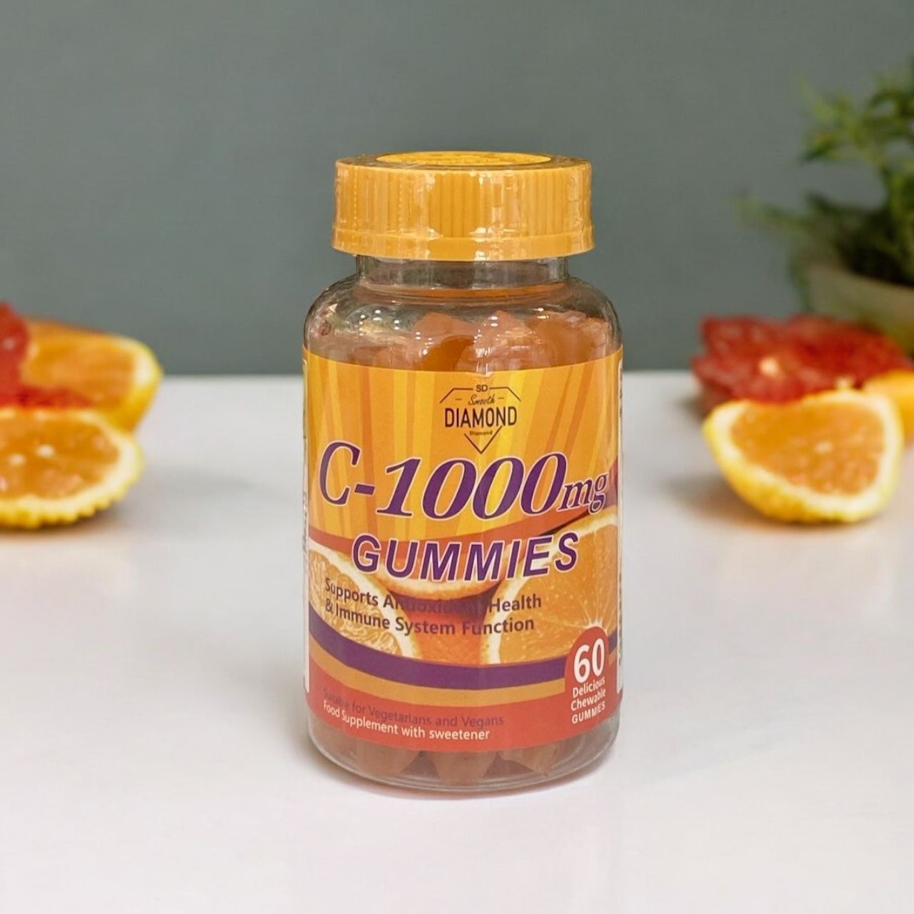 Smooth Diamond Vitamin C 1000mg gummies