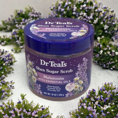 Dr Teal's Melatonin Shea Sugar Scrub