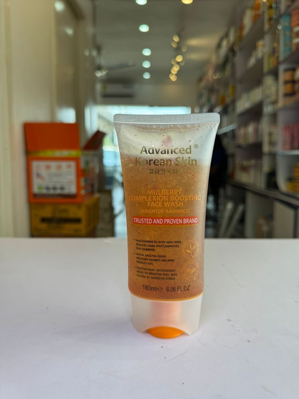 Advanced Korean skin  Mulberry complexion Boosting Face Wash