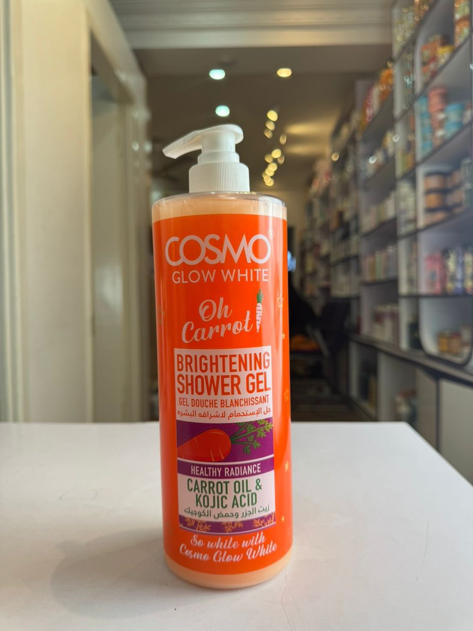 Cosmo Glow White Oh Carrot Brightening Shower gel