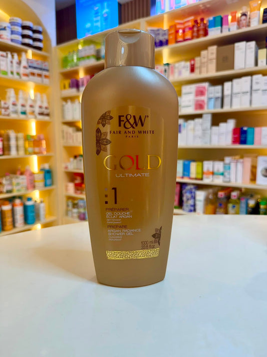 Fair and white gold ultimate shower gel