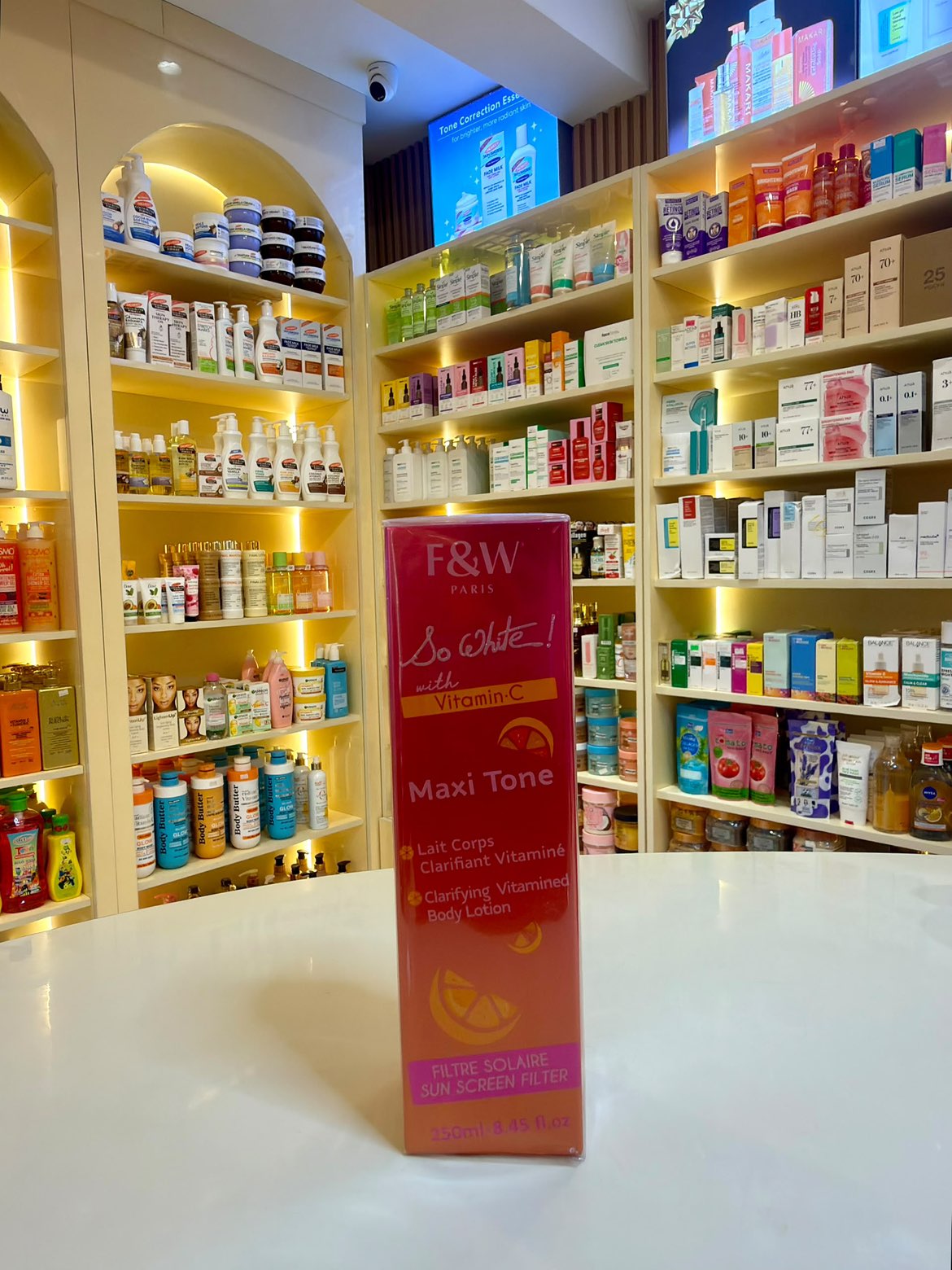 Fair and white vitamin C mixi toner lotion