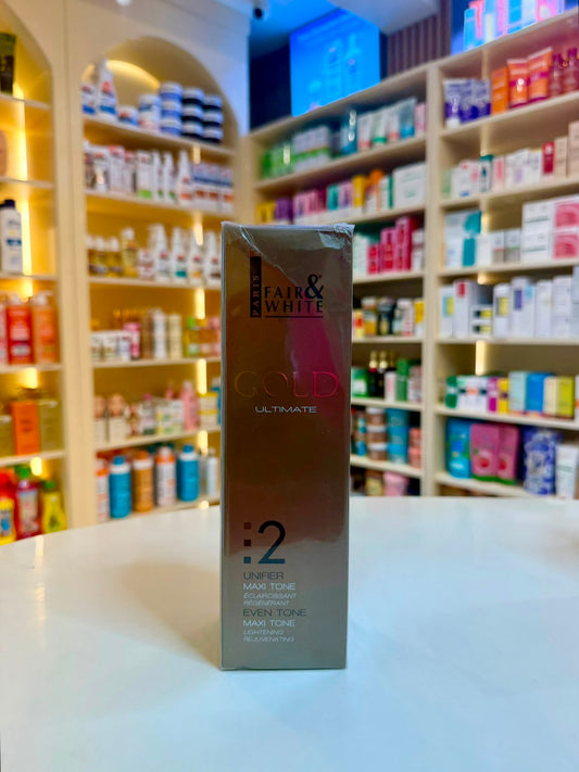 Fair and white gold ultimate Maxitone lotion
