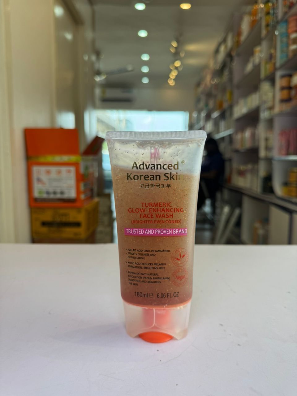Advanced Korean skin Tumeric Glow- Enhancing Face Wash