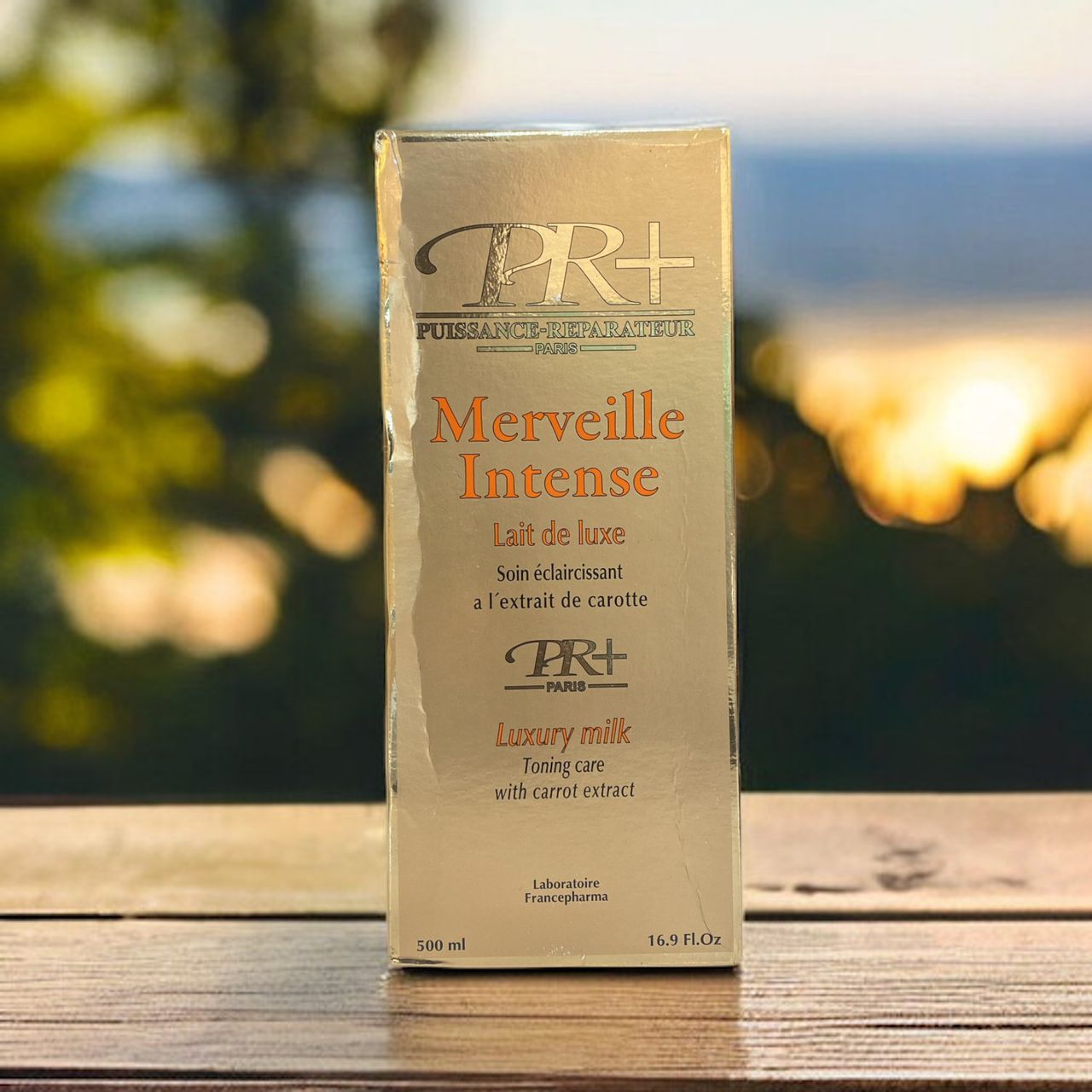 PR+ Merville Intense Luxury Toning Milk mit Karottenextrakt