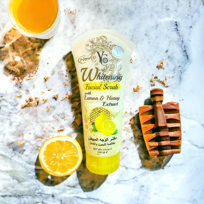 YC lemon and honey face scrub