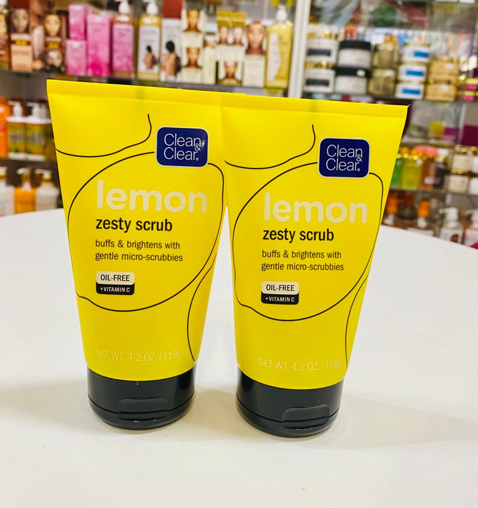 Clean and Clear Lemon Zesty Scrub