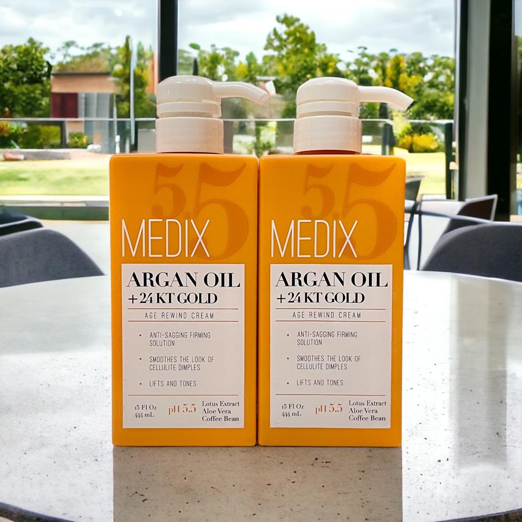 Medix 5.5 Arganöl + 24KT Gold Age Rewind Creme