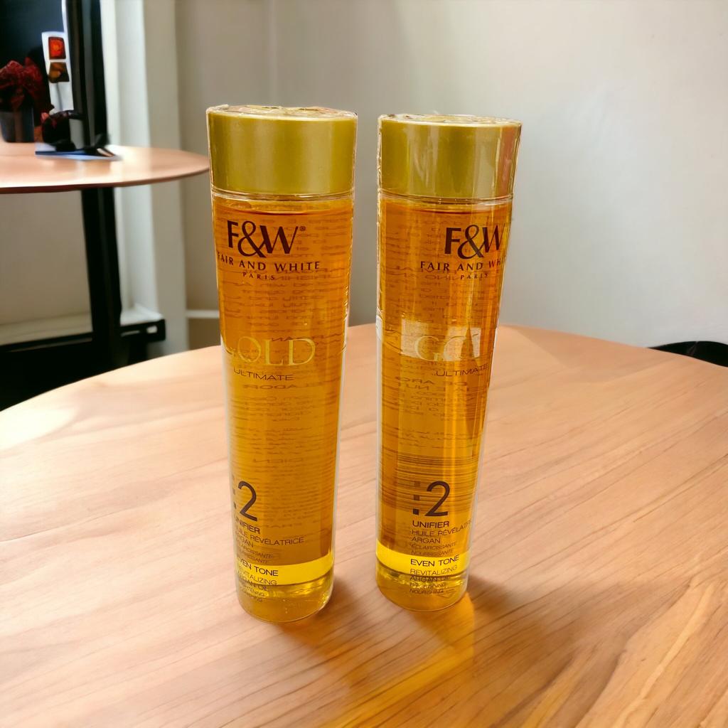 F & W Gold Ultimate Even Tone Brightening Oil