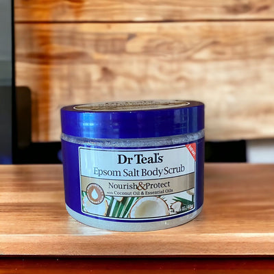 Dr Teal's Epsom Salt Body Scrub With Coconut Oil