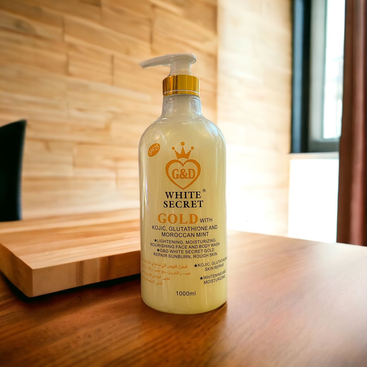 G & D White Secret Gold Body Wash