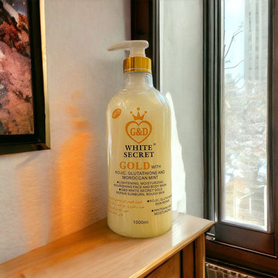 G & D White Secret Gold Body Wash