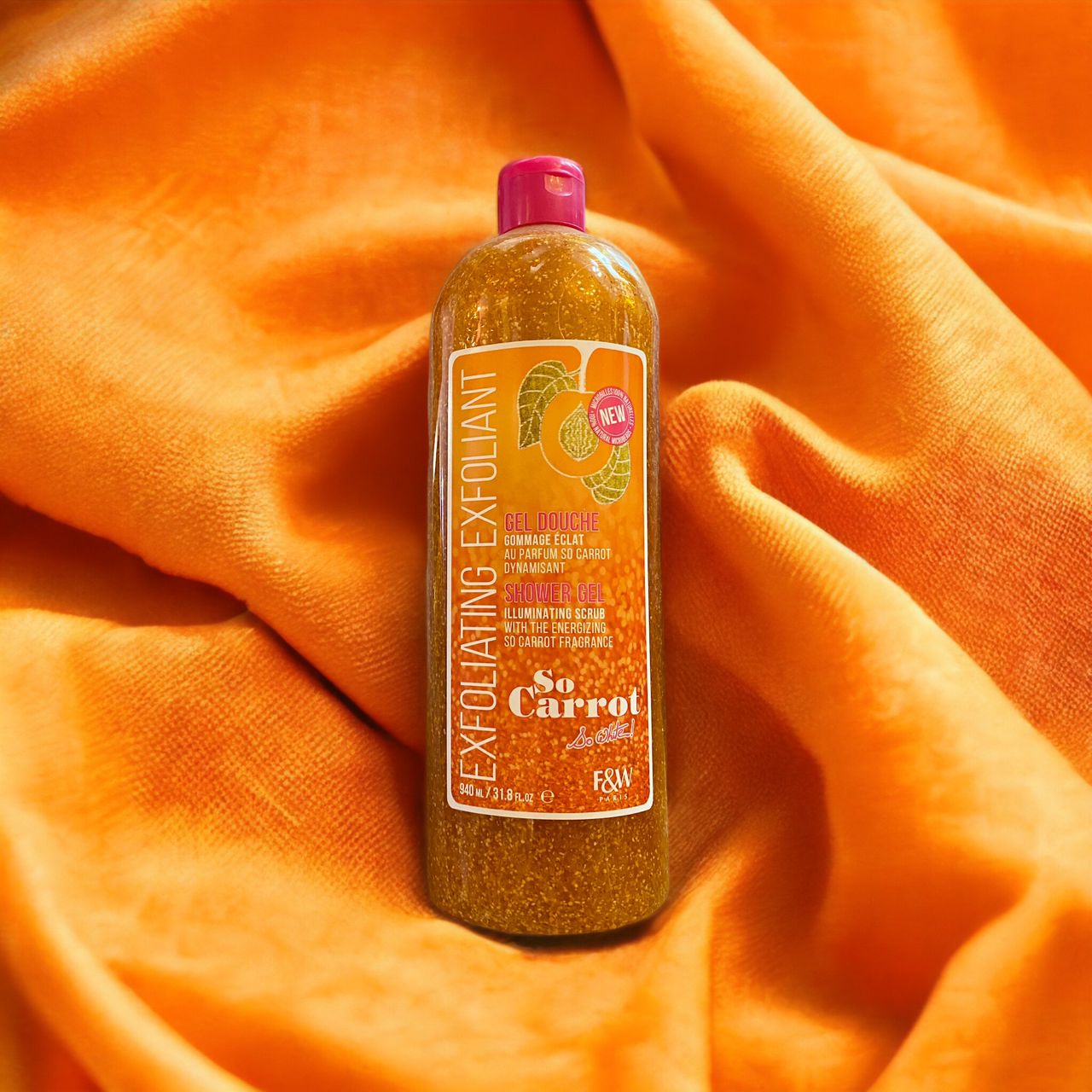 Fair & White So Carrot Exfoliating Shower Scrub Gel