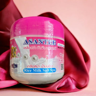 Asantee Rice Milk Salt Spa Scrub